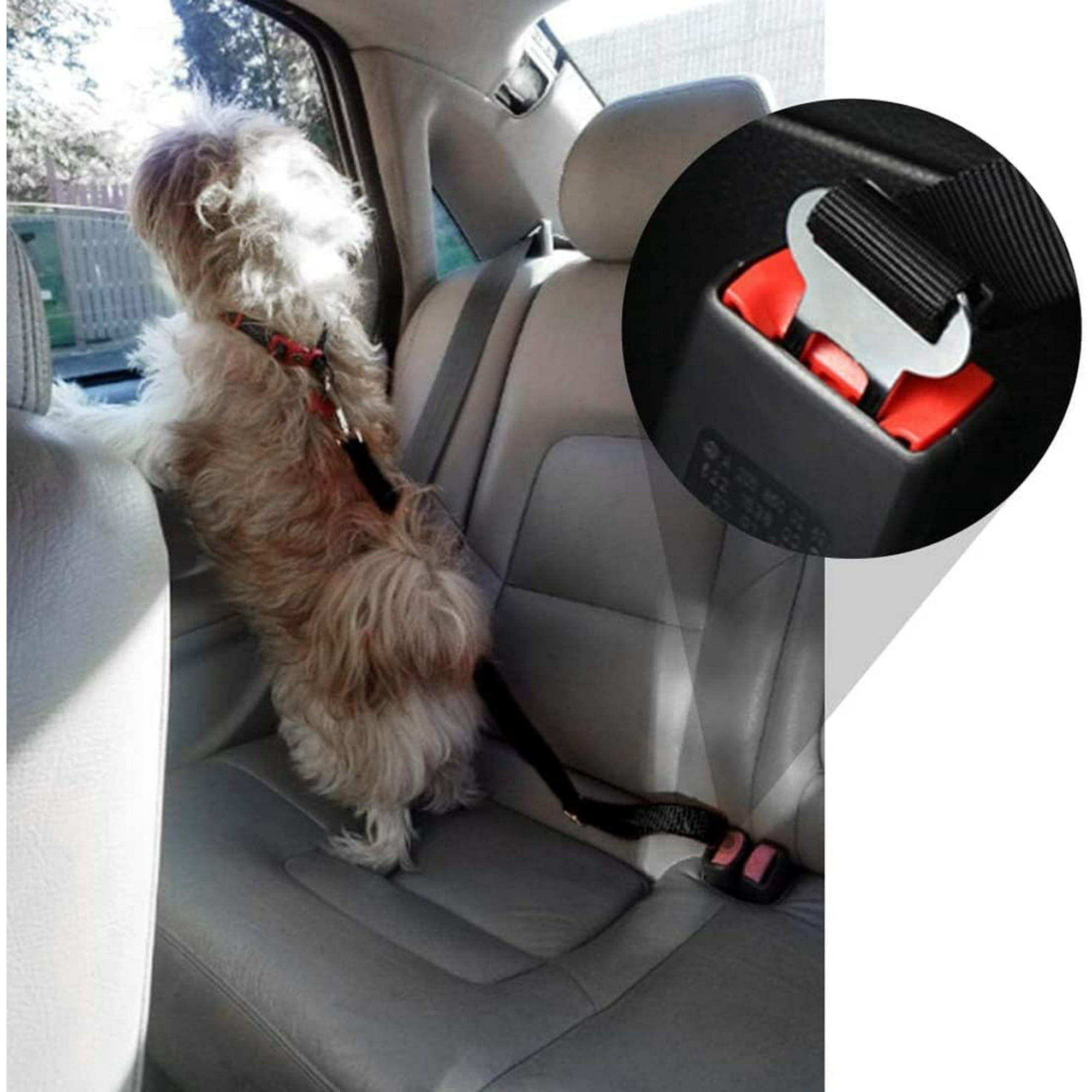 Dog Seat Belt Car Dog Seat Belt Dog Safety Belt Universal Car Dog Seat Belt Car Safety Belt for Dog Cat MU