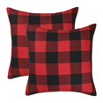 thumbnail image 1 of Fundas de almohada 4TH Emotion Christmas Buffalo Check, 45 x 45 cm, 2 unidades, 1 of 7