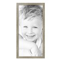 thumbnail image 2 of ArtToFrames 14" x 29" Silver Compo Dark Wash Picture Frame, 14x29 inch Silver Wood Poster Frame (WOM-5227),  Pack, 2 of 7