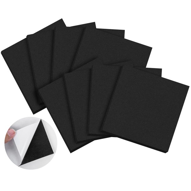 Hojas de Espuma Acolchada ToLanbbt 8PCS 1.3cm de Grosor 10x10cm