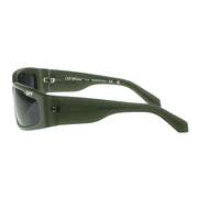 Off-White KIMBALL118 5707 64mm Rectangle Sunglasses Women's Olive Green