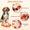 thumbnail image 4 of All For Paws Interactive Dog Puzzle Toy & Slow Feeder – Treat Dispenser Toy for Puppy IQ Training & Mental Stimulation, Donut Foraging Plate, Advanced Level, 4 of 9