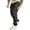 Black, variant on SPORT USA FASHION Men's Outdoor Leisure Loose Breathable Trousers for Sports, Casual Use, Hiking, Travel and Everyday Comfortable Activities,Black,L