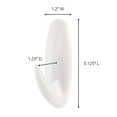 thumbnail image 5 of Command White Designer Hooks, 6 hooks, 12 strips, Decorate Damage-Free 17081-6ES, 5 of 9