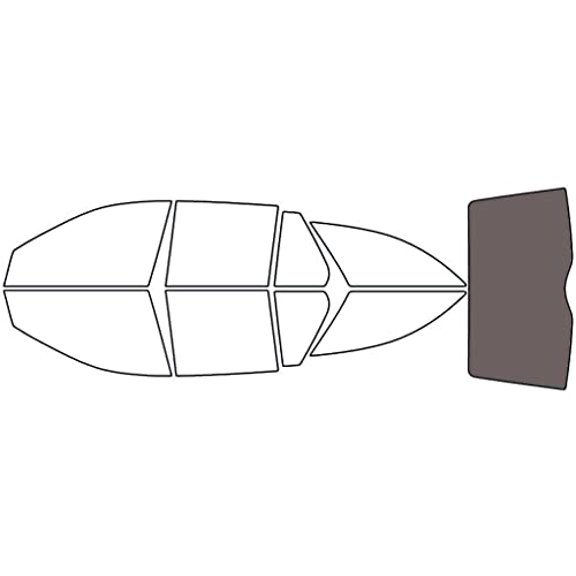 Avery Dennison NR Nano Ceramic IR Window Tint Kit Compatible with Mercedes-Benz C-Class 2002-2005