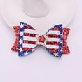thumbnail image 5 of TOWED22 4th of July Patriotic Girl Hair Bows Clips Accessories, Glitter Red White and Blue Hair Clips USA Decorative Women Hair Accessories for Independence Day Memorial Day(Pink), 5 of 7
