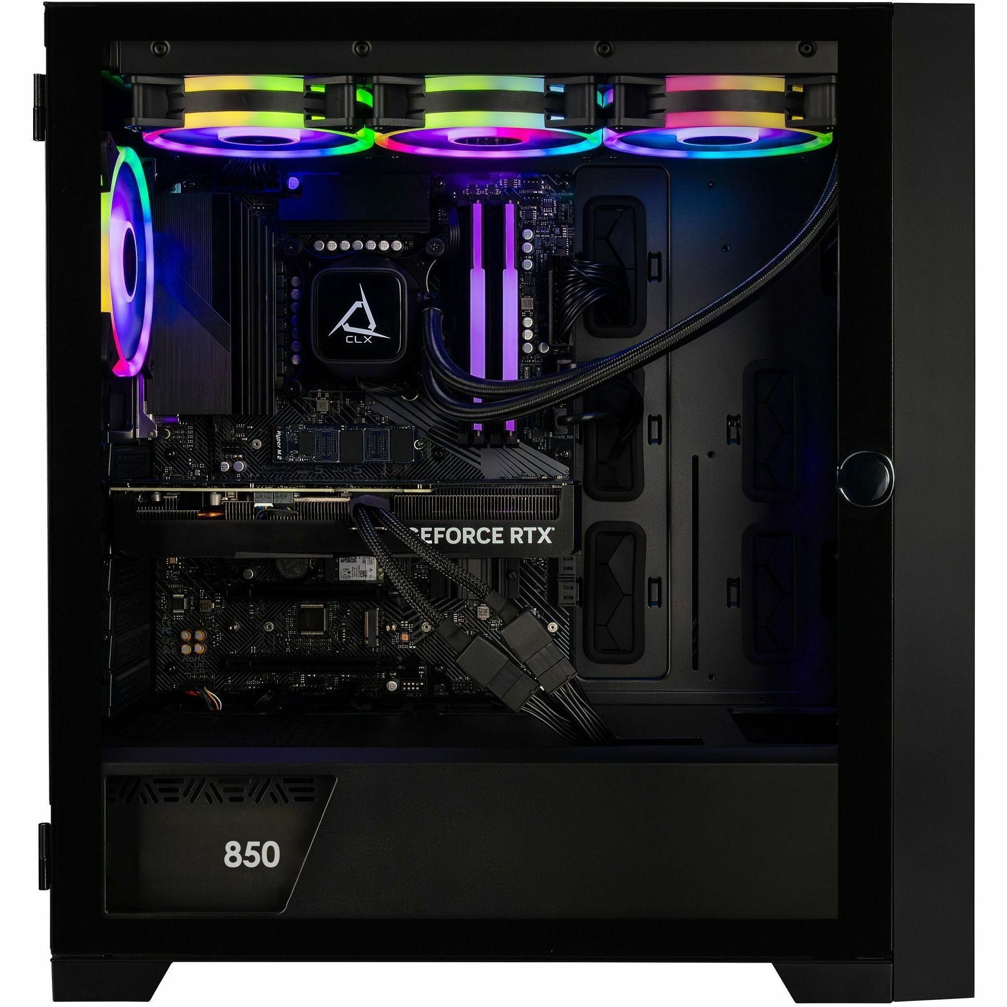 CLX SET Gaming Desktop Computer - Intel Core i9 14th Gen i9-14900KF - 32 GB - 2 TB SSD - Mid-tower - Black - Intel Chip - Windows 11 Home 64-bit - NVIDIA GeForce RTX 5080 16 GB GDDR7 - IEEE 802.11a...