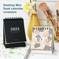 thumbnail image 3 of Wosthever Calendario de pie para sala de estar 2022-2023, planificador de hogar, escuela, agosto a diciembre, papel, horario mensual diario, adorno Decoración del hogar Vistoso Wosthever HA065389-02, 3 of 6