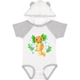 thumbnail image 3 of Inktastic Cute Orange and Green Axolotl Boys or Girls Baby Bodysuit, 3 of 5