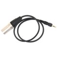 thumbnail image 2 of Trs To Xlr Cable Balanced Audio Converter Cable Balanced Audio Adapter Cable Balanced Interconnect Cable 3.5mm To XLR Cable 1/8inch TRS Male To XLR Male Balanced Audio Converter, 2 of 8