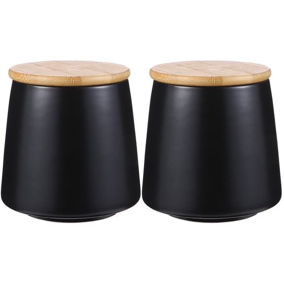GOOHOCHY  2 Sets Food Storage Container Sealed Jar Canister