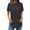 Black, variant on 2025 Womens Short Sleeve Shirts Casual Summer Crew Neck T Shirts Basic Tees Blouses Tunic Tops to Wear with Leggings