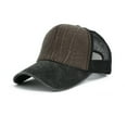 thumbnail image 2 of iHPH7 Mens Birthday Gifts Summer Hat Baseball Cap Hat for Women Running Cap, Coffee One Size, 2 of 3