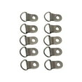 thumbnail image 2 of Langgg 10PCS Ring Buckle Figure D Anchors Rings Wear Resistance Solid Color Portable Binding Buckles Bag Shoes Picture Frame Silver Black, 2 of 6