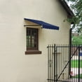 thumbnail image 3 of Awntech 3.38 Ft Dallas Retro Straight Slope Fixed Awning with Anodized Arms (40.5in x 16in x 30in), Navy, 3 of 5