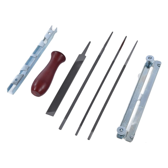 Chain Saw Teeth Sharpener Tool,8Pcs Chainsaw Sharpener File Chain Saw Sharpener File Tool Chainsaw Teeth File Custom Engineered