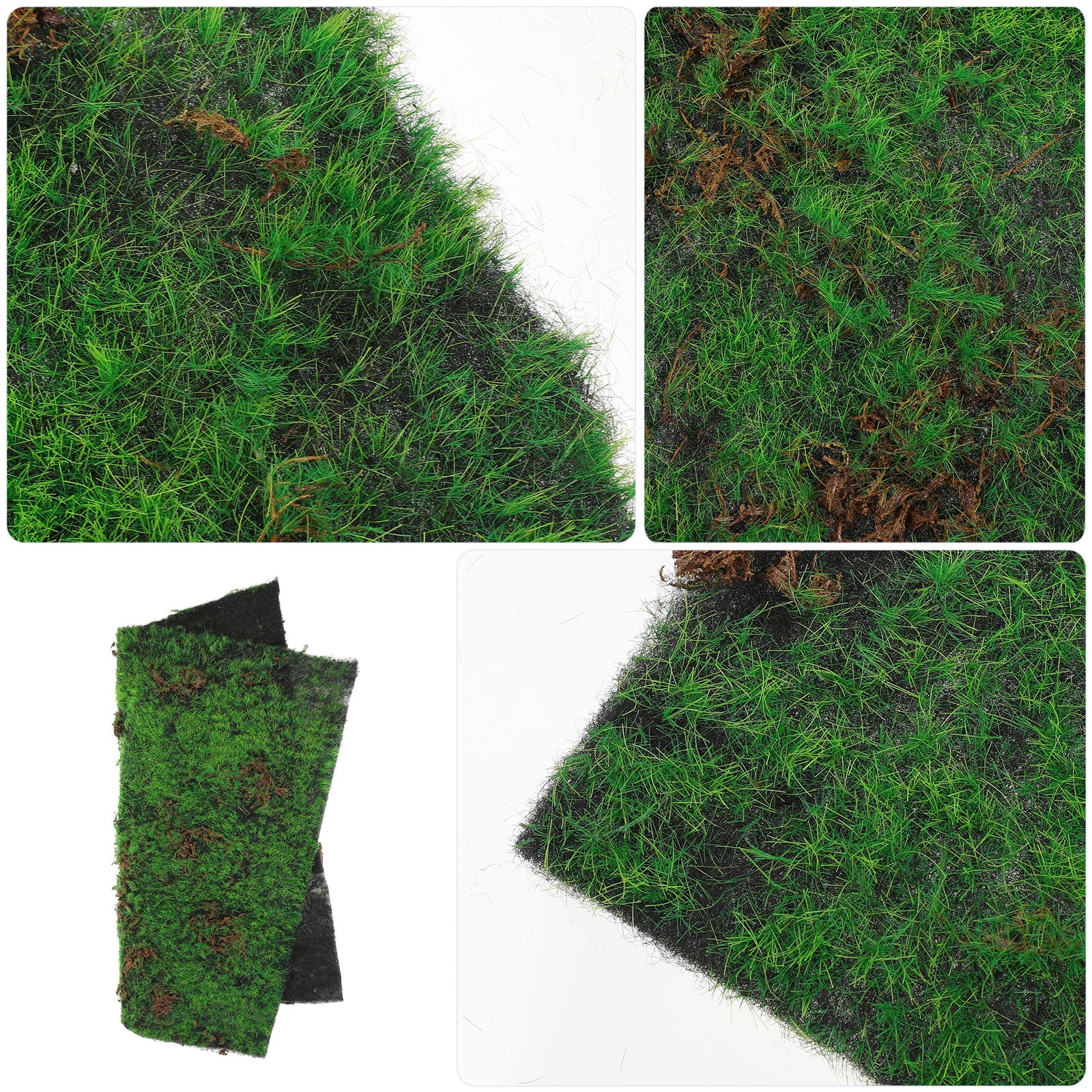 SOPOTUTU Artificial Moss Sheet Green Decorative Turf for Garden Micro Landscape