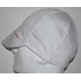 thumbnail image 1 of Comeaux Caps Réversible Bonnet de Soudage Blanc Uni 7, 1 of 3