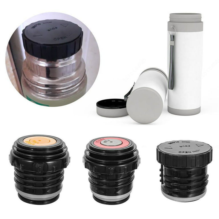 Stainless Steel Bottle Replacement Cover  Stainless Steel Thermos Bottle  Stopper - Water Bottle & Cup Accessories - Aliexpress