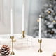 thumbnail image 5 of Metal Mini Candle Stand Set 3 Piece Christmas Decorative Aluminum Candle Stands For Candlelit Dinners And Home Decor In The Living Room, 5 of 6