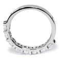 thumbnail image 2 of Pompeii 1 1/2 Ct U Shape Prong Diamond Wedding Ring 14K White Gold (H/I,I1-I2), 2 of 5