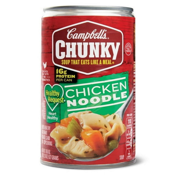 Campbell's Chunky Chicken Noodle Soup, 18.6 oz Can