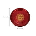 thumbnail image 4 of Miangastore 1Pc Retro Trays Decorative Stainless Steel For Celebrations, 4 of 8