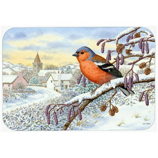 Carolines Treasures ASA2193LCB Bull Finch Glass Large Cutting Board