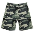 thumbnail image 2 of Quick Dry Swim Shorts with Mesh Lining Men's Beach Trunks Beach Shorts with Drawstring Elastic Waist and Pockets, 2 of 8