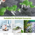 thumbnail image 3 of 2 paquetes / 36pcs Simulated Duckweed Plant Decor Plástico enraizado planta de agua (verde), 3 of 5