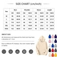thumbnail image 3 of Zimjoy Men's Gray Hoodie Casual Loose Solid Color Hooded Fleece Sweatshirt Long Sleeve Baggy Pullover Sweatshirts with Pocket, Dark Gray L, 3 of 4