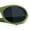 Green - Black, variant on Retro Apocalyptic Oval Deep Windbreaker Side Visor Plastic Sunglasses [Matte Black - Black]