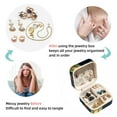thumbnail image 4 of Ramadan Lantern Travel Portable Jewelry Box - Square Organizer Box with Bracelet Holder, Earring Organizer – Store Rings, Earrings, Necklaces, Bracelets, and More! Suitable for Girls and Women, 4 of 6