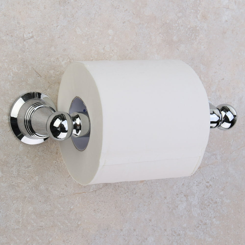 Wall Mount Roll Paper Holder, 16cm Paper Towel Rack, Stainless Steel