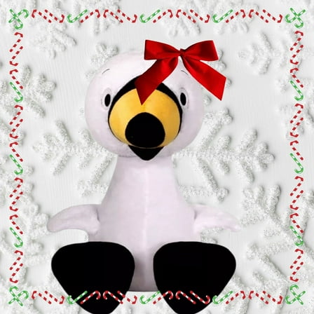 Red Holiday Bow Tad Hills GOOSE 13” High Quality Plush Doll Duck & Goose Gift