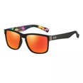 thumbnail image 1 of koolsoo 2X Polarized Cycling Goggles Running Anti-glare Ski Golf Sunglasses Orange, 1 of 3