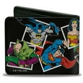 thumbnail image 2 of Justice League Heroes and Villains Bi-Fold Wallet, 2 of 3