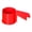 🍒 Red_Base#414, variant on Plastic Flour Sieve with Handle for Baking Powder and Icing Sugar Straining, Ventilated Screen for Even Sifting in Kitchen