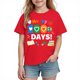 thumbnail image 1 of Tops de Manga Corta Linda con Impresión Gráfica Linda para Niños Niños Y Niñas, Camiseta Casual de la Temporada Escolar, Tela Transpirable Suave, 1 of 9