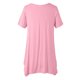 thumbnail image 3 of Camisas de Manga Corta para las Mujeres Casual V-Cuello Color Sólido Blusa, Poliéster Ligero Imprimir el Top para la Primavera Y el Verano Diario, Fiesta Y Trabajo, 3 of 4