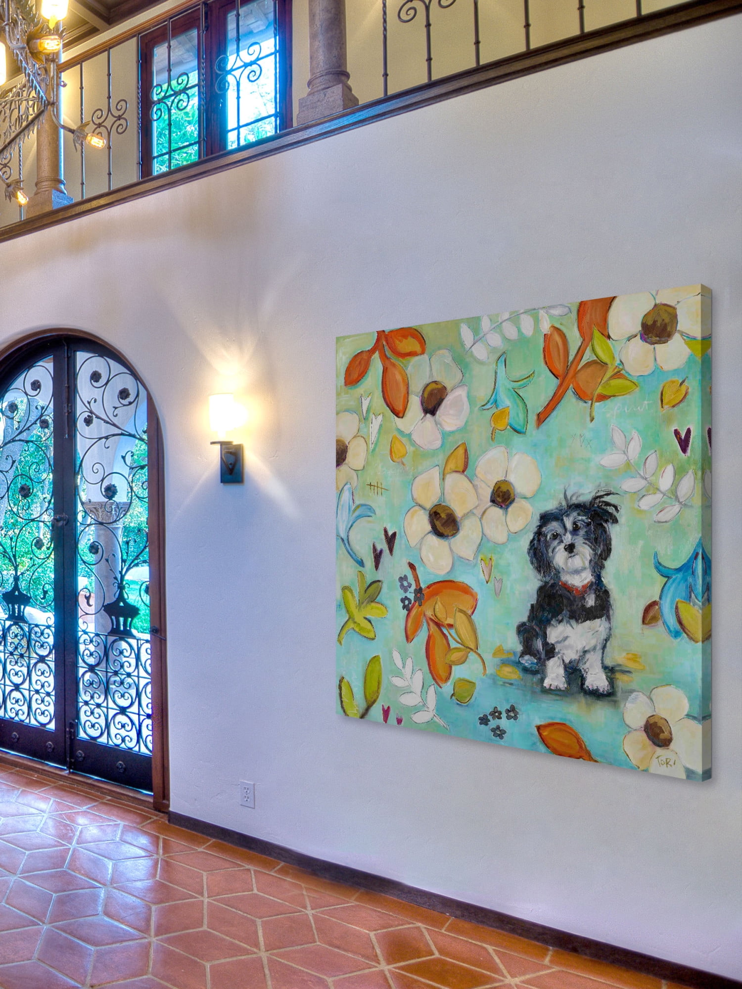 "Izze" by Tori Campisi Painting Print on Canvas
