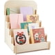 thumbnail image 1 of 1 Juego de 5 Exhibidores de Tarjetas de Felicitación de Madera, Exhibidor de Pegatinas, Blanco, Portátil, Estante para Tarjetas, Exhibidor de Postales, Organizador de Joyería, 1 of 6