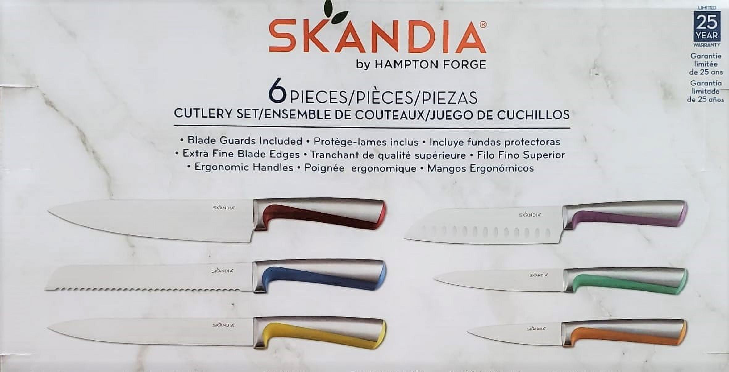 🚨NEW PRODUCT AT COSTCO🚨 🔪NEW Skandia 5-piece Cutlery Set with matching  Blade Guards are now available in @Costco warehouses nationwide for…