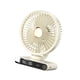 thumbnail image 4 of Ventilador de escritorio portátil, 5 velocidades, ajustable, versátil, flujo de aire potente, pequeño y potente. Blanco, 4 of 9