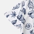 thumbnail image 2 of TIHLMK Mens Short Sleeve Shirts Button Down Tops Men Hawaiian Short Sleeve Beach Stand-up Collar Shirt Printed Summer Casual Button Down Shirts, 2 of 7