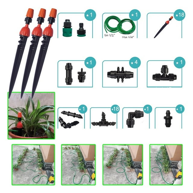 2 Zones WIFI Tuya Smart Home Garden Automatic Watering Timer Rain Sensor Irrigation Sprinkler ,Easy to Operate