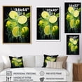 thumbnail image 4 of Designart "Luminous Lemon I" Fruits Wall Art Prints, 4 of 7