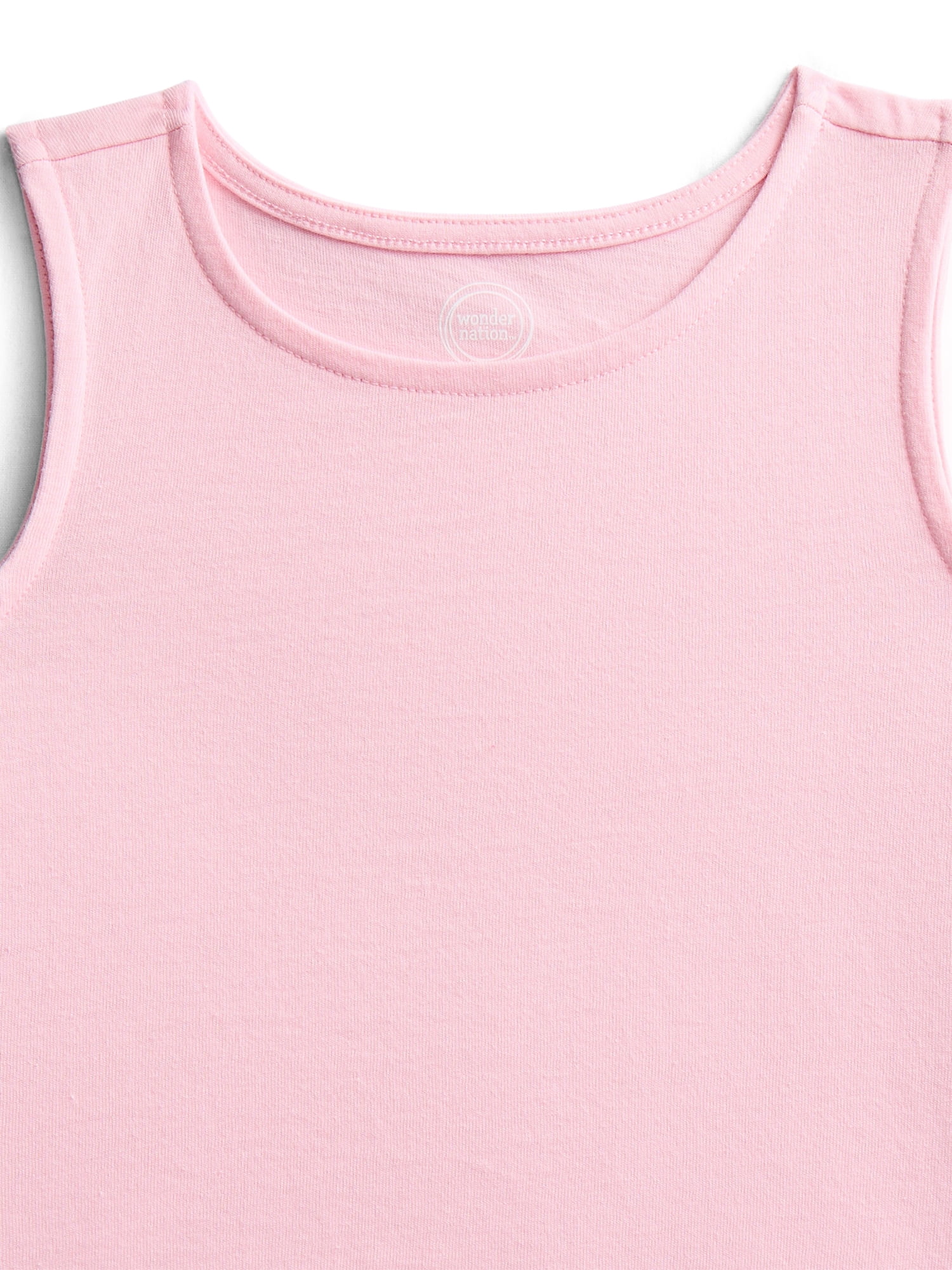 Wonder Nation Girls Fashion Bow Tank Top, Sizes 4-18 & Plus