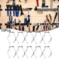 thumbnail image 3 of 10 x Narrow Base Tool Spring Terry Clips Heavy Duty Tool Storage Hangers, 3 of 6