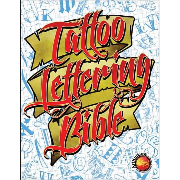 Tattoo Lettering Bible-Op, (Paperback)